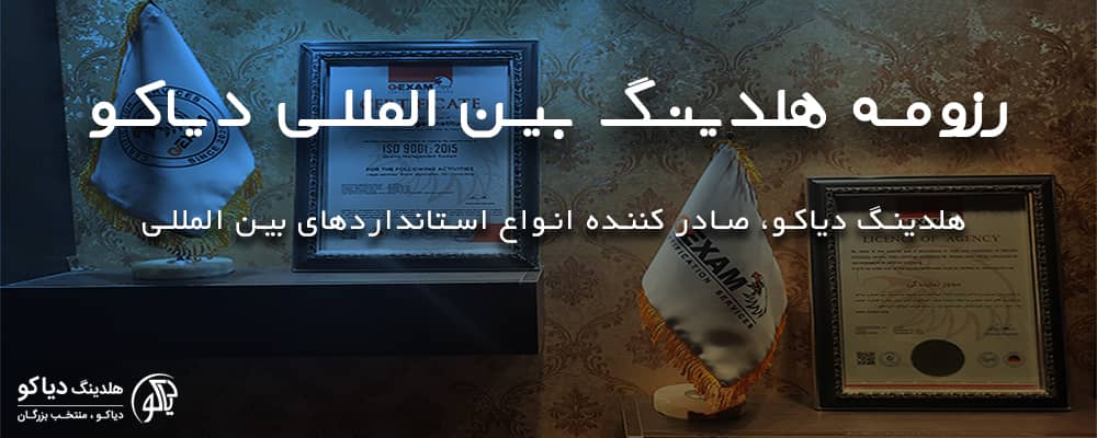 رزومه بین المللی دیاکو